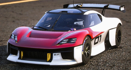 (Debadged) Porsche Mission R 2022 | IKX3 Mods