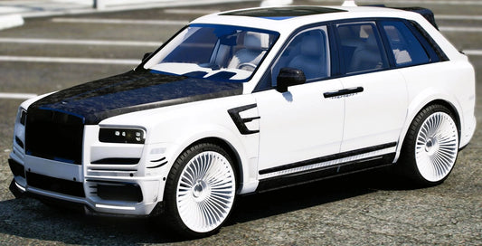 (Debadged) Rolls Royce Cullinan Mansory BLVCK | D. ICY Customs