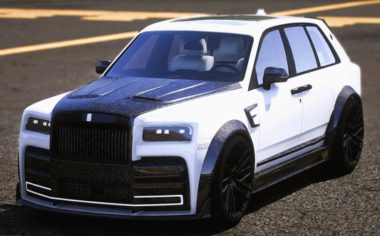 (Debadged) Rolls Royce Cullinan Keyvany Custom Sound | LWSCS
