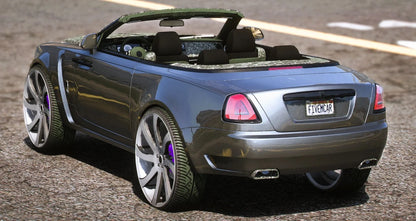 (Debadged) Rolls Royce Dawn on Dub Rims | Bondie