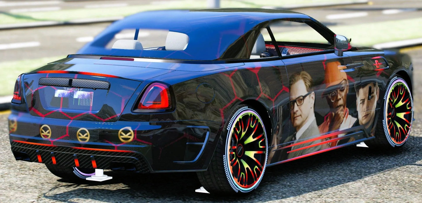 (Debadged) Rolls-Royce Dawn Mansory [Animated Lights] | ONOX