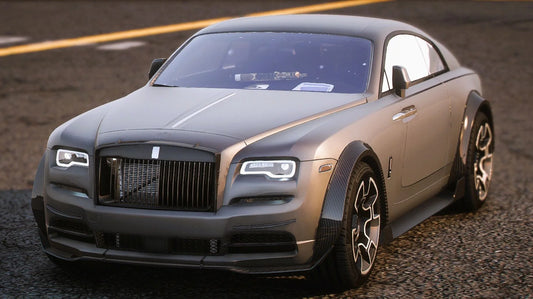 (Debadged) Rolls Royce Wraith Prime Carbon Widebody Custom Props (Animated Mirrors) | Demon Builds