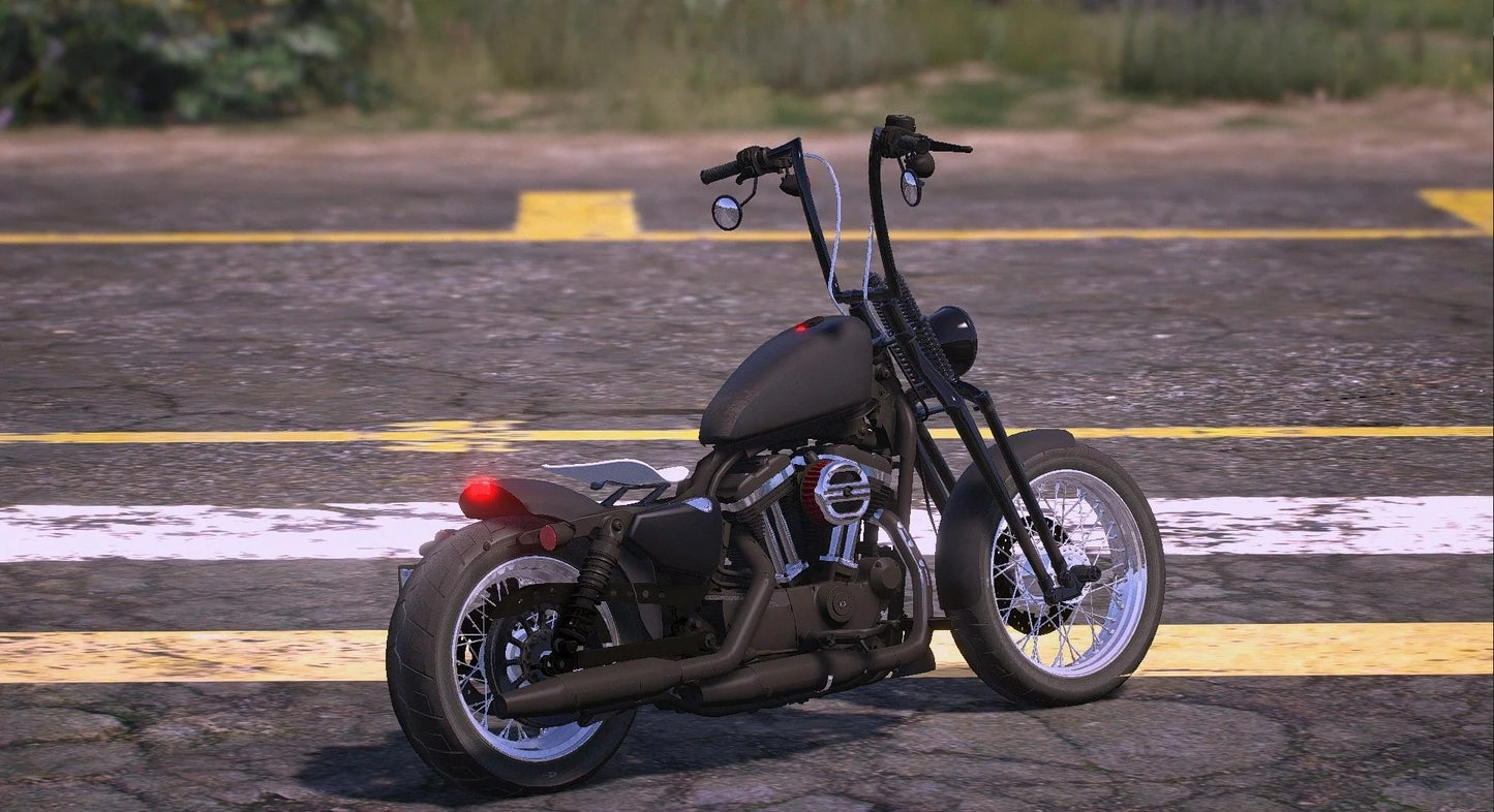 (Debadged) iron 883 "Pathfinder-II" | Acknod Bikes