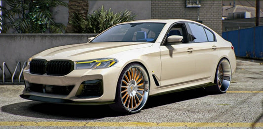 (Debadged) BMW 550i on Forgiatos | DDC Cars