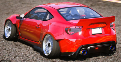 (Debadged) Subaru BRZ Stanced Widebody | GR Customs