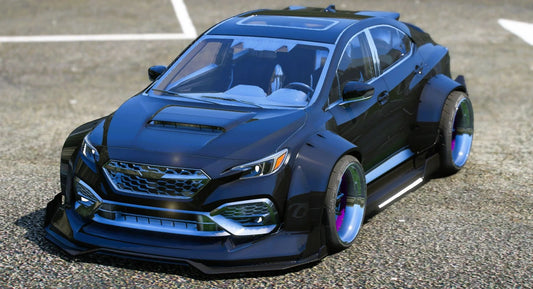 (Debadged) Subaru Impreza WRX 2022 Bodykit | Hamada Drift