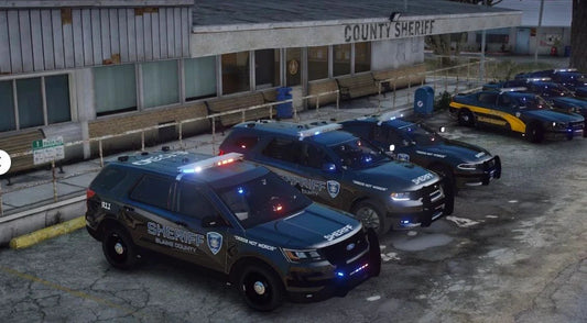 (Debadged) Sheriff Police Pack 18 Vehicles + Templates