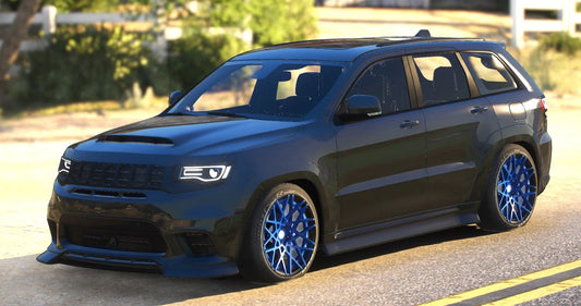 (Debadged) Smokers Heaven Jeep Trackhawk 426 (Animated Windows) | FB Customs