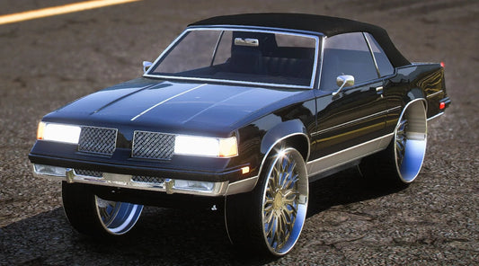 (Debadged) Tiarra Luxury Grilles Oldsmobile Cutlass on Rucci Forged (Animated Roof) | PNUT Customs