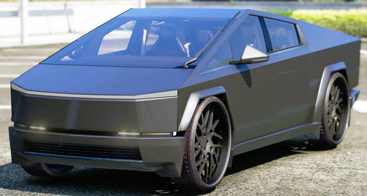 (Debadged) Tesla Cybertruck on Forgiatos (Bulletproof) | PNUT Customs