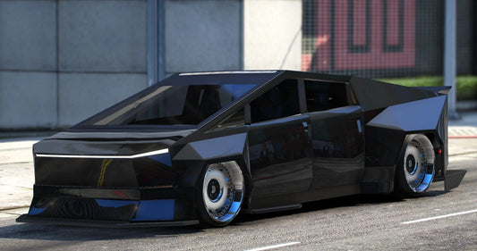 (Debadged) Tesla Cybertruck Widebody 6 seater (Bulletproof + Slider) | AM