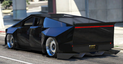(Debadged) Tesla Cybertruck Widebody 6 seater (Bulletproof + Slider) | AM