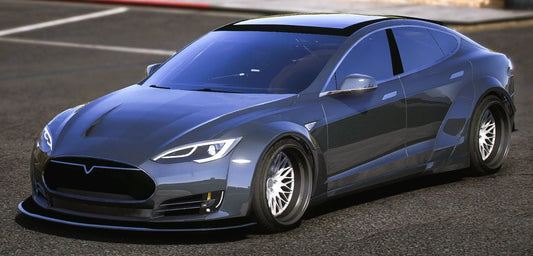 (Debadged) Tesla Model S Widebody | UGC