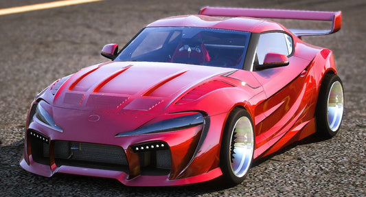 (Debadged) Toyota Supra A90 Abflug Concept | VXZ