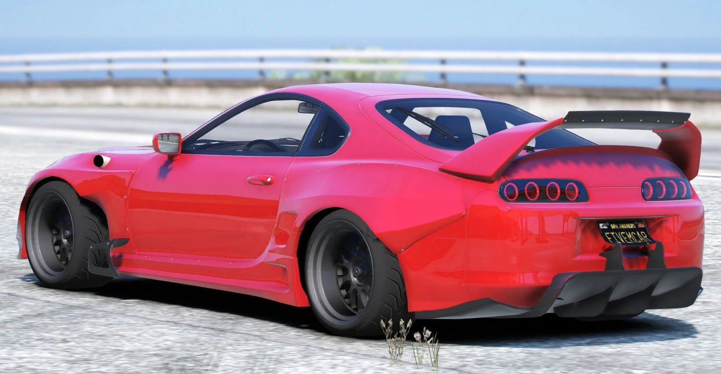 (Debadged) Toyota Supra "Velidrome" Custom | MC Customs
