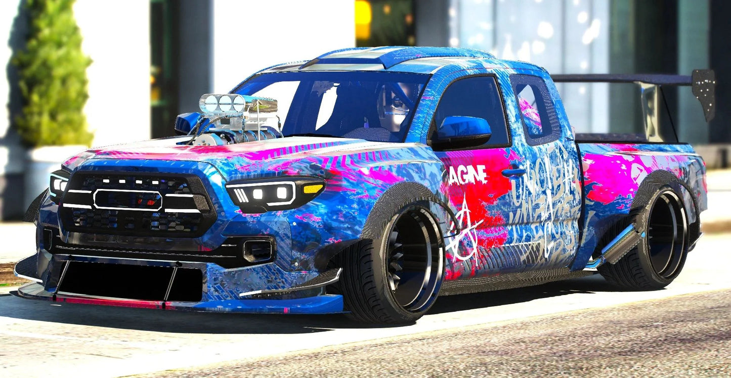 (Debadged) Toyota Tacoma DB [Dinamic Lights] | Kick Store