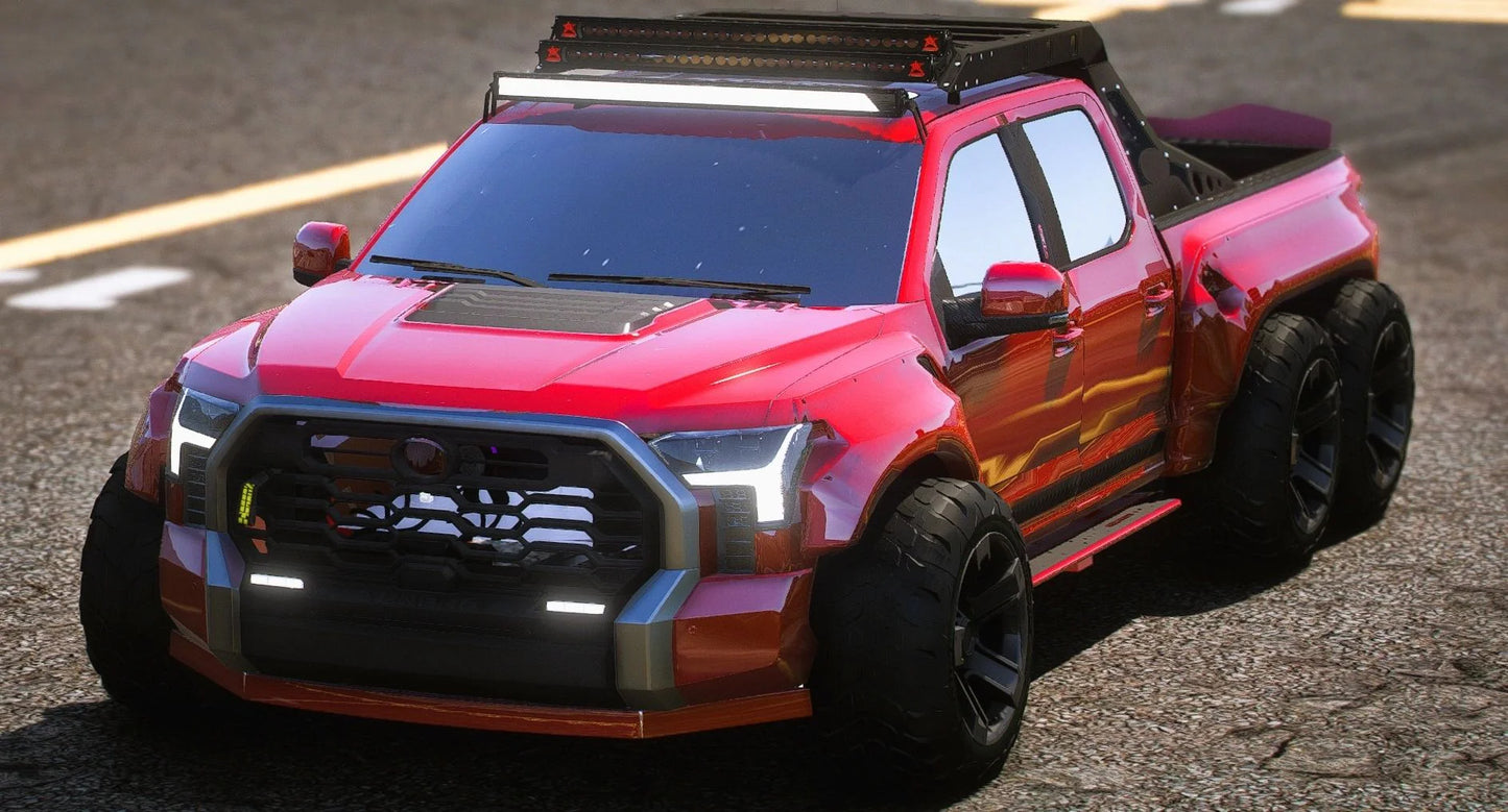 (Debadged) Toyota Tundra 6x6 Custom | Adam Customs