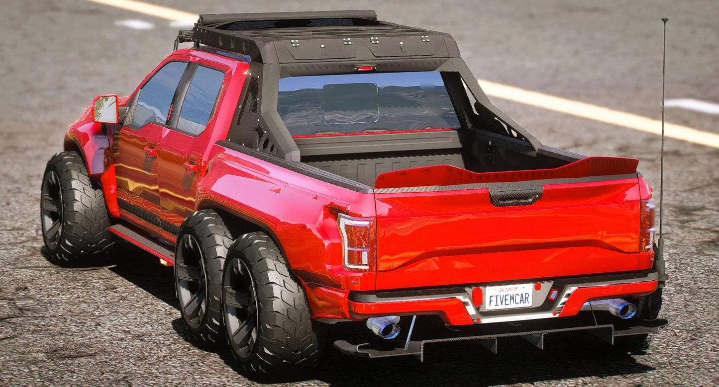 (Debadged) Toyota Tundra 6x6 Custom | Adam Customs