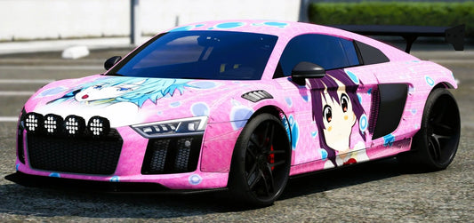 (Debadged) Uzi Audi R8 | Potato Mods