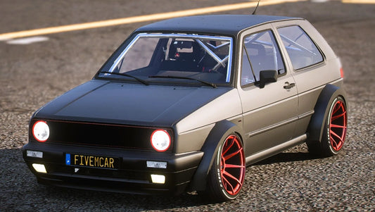 (Debadged) Volkswagen Golf MKII 1.6 GTD | Caponne Designs