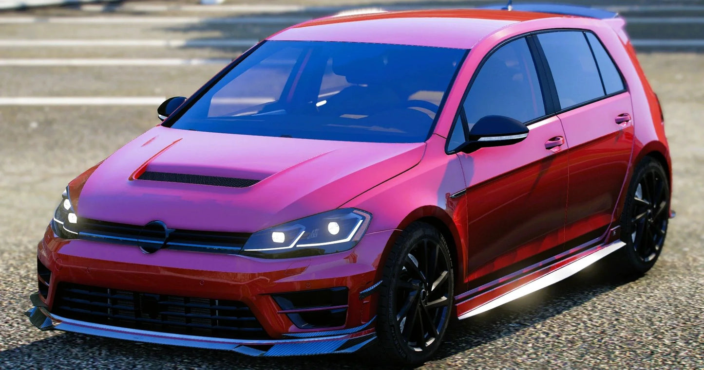 (Debadged) Volkswagen Golf R Varis 2019 | Ikx3