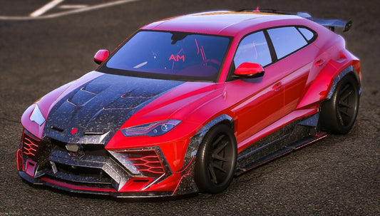 (Debadged) Widebody Lamborghini Urus Mansory | Amxsco