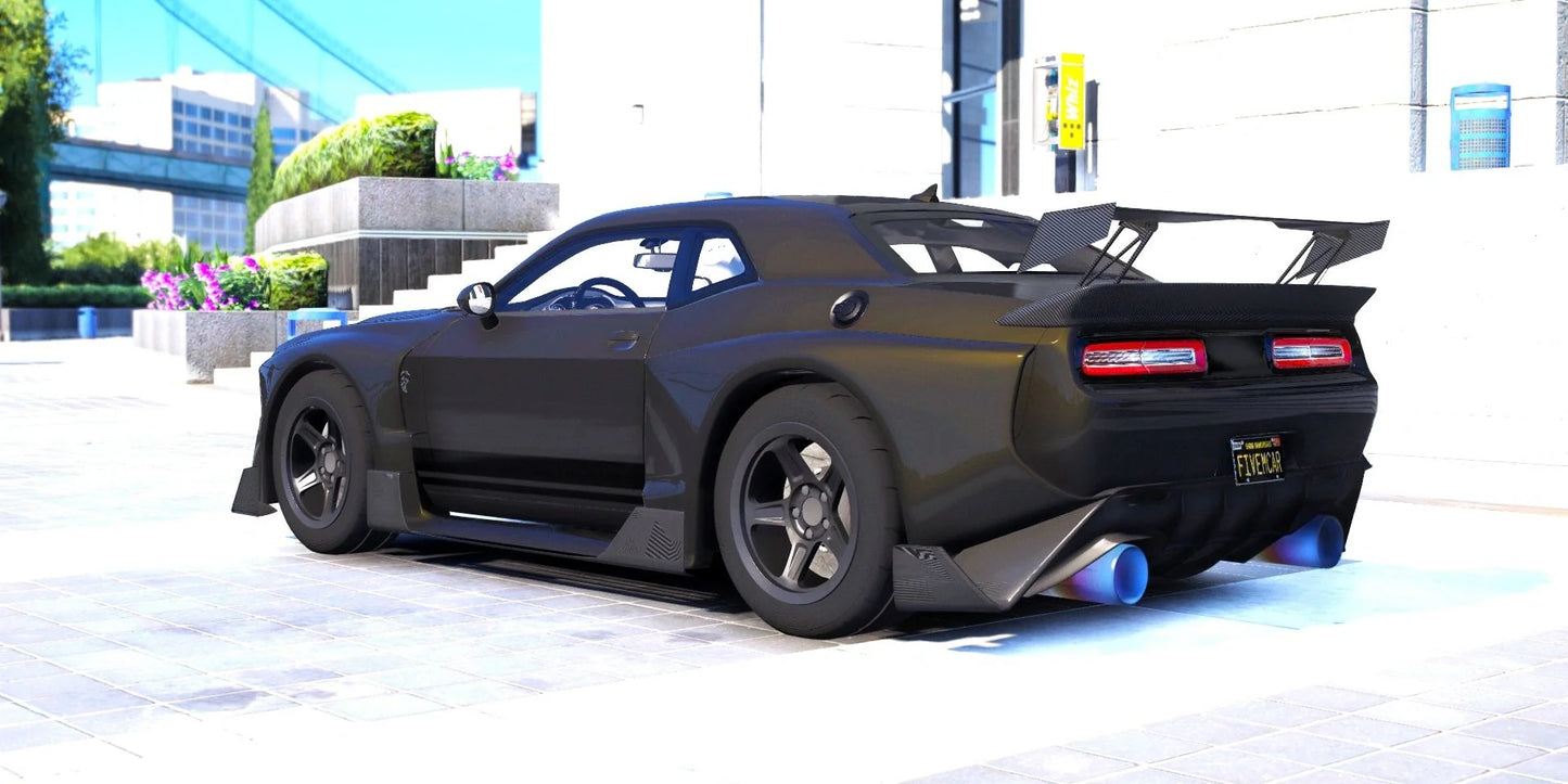 (Debadged) Dodge Challenger Demon Hycade | Bleed