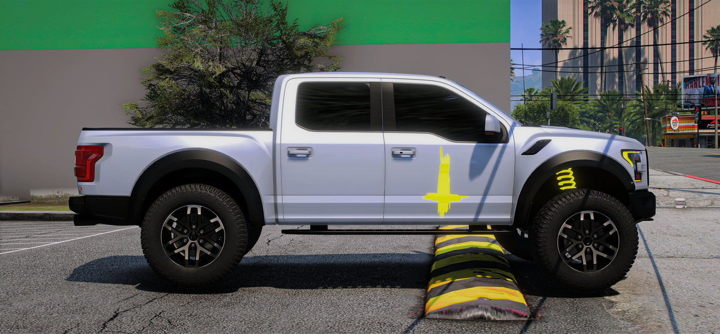 (Debadged) Ford F-150 Raptor | DEFz Customs