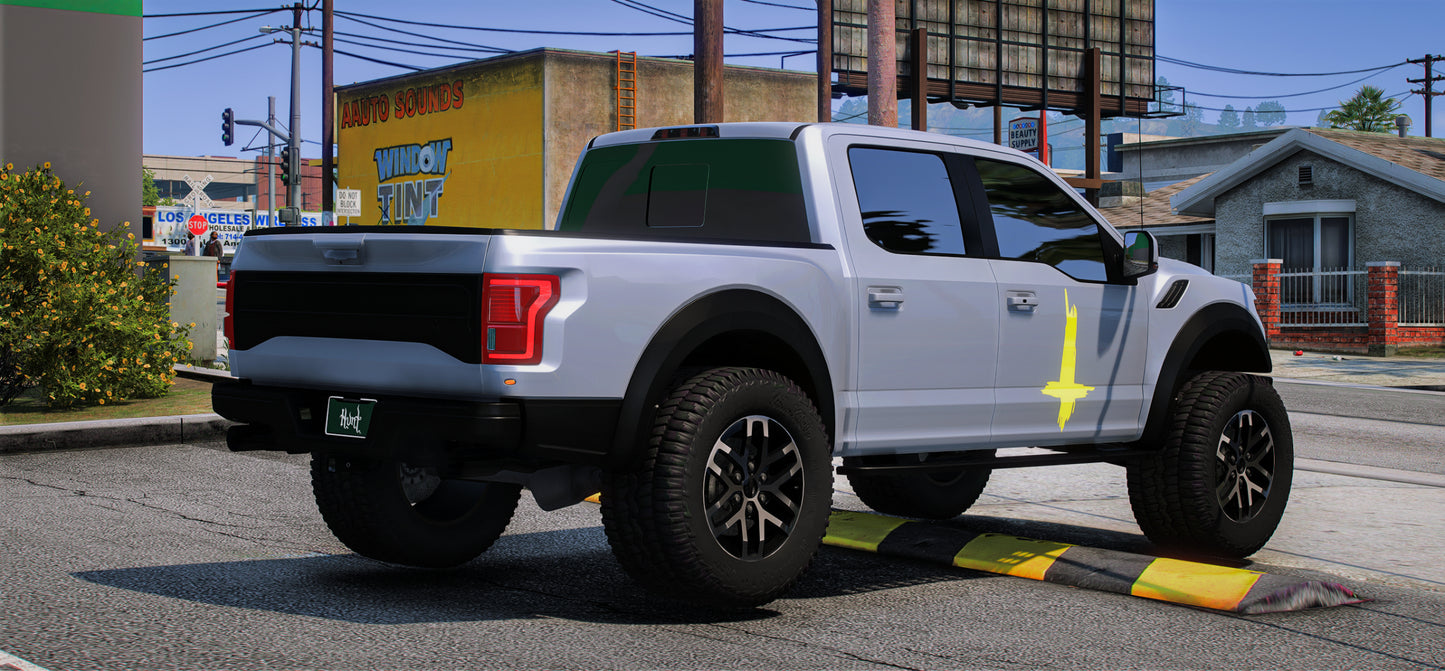 (Debadged) Ford F-150 Raptor | DEFz Customs