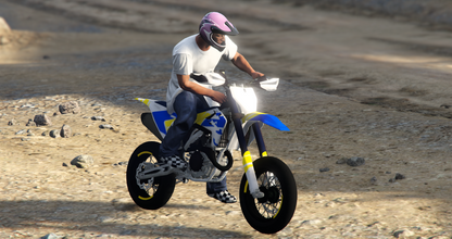 (Debadged) Husqvarna FS 450 Dirt Bike | Frdia