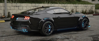 (Debadged) 2024 Ford Mustang Dark Horse Custom | Delayhaad