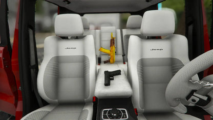 Jeep Trackhawk Quiet with Custom Props (16 seater) | Dre Customs