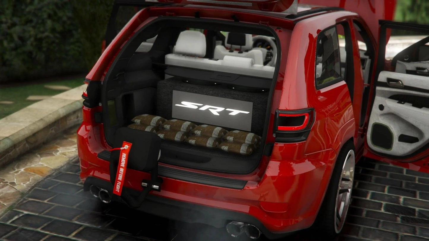 Jeep Trackhawk Quiet with Custom Props (16 seater) | Dre Customs