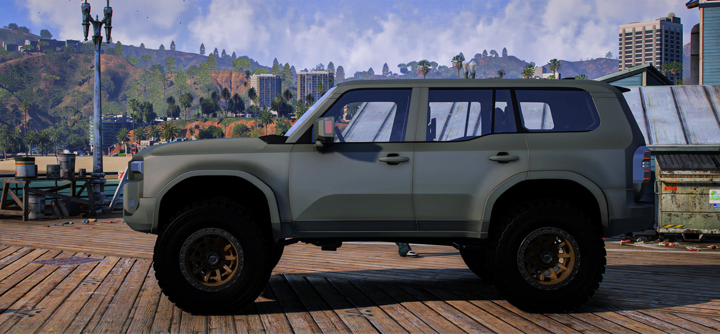 (Debadged) 2024 Toyota LC TRD LIFTED | GG