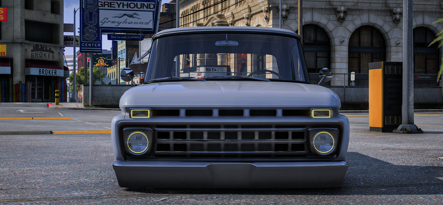 (Debadged) 1956 Ford F100 HUNNIT BAGGED | GG