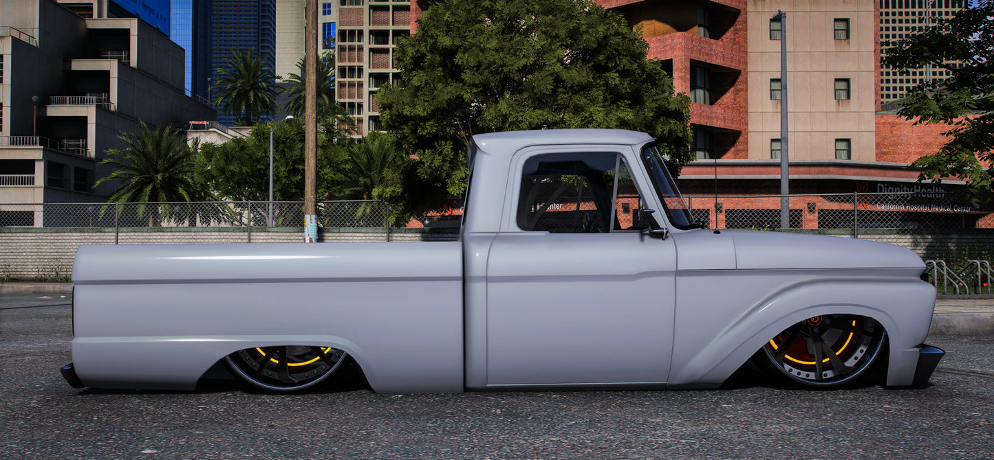 (Debadged) 1956 Ford F100 HUNNIT BAGGED | GG