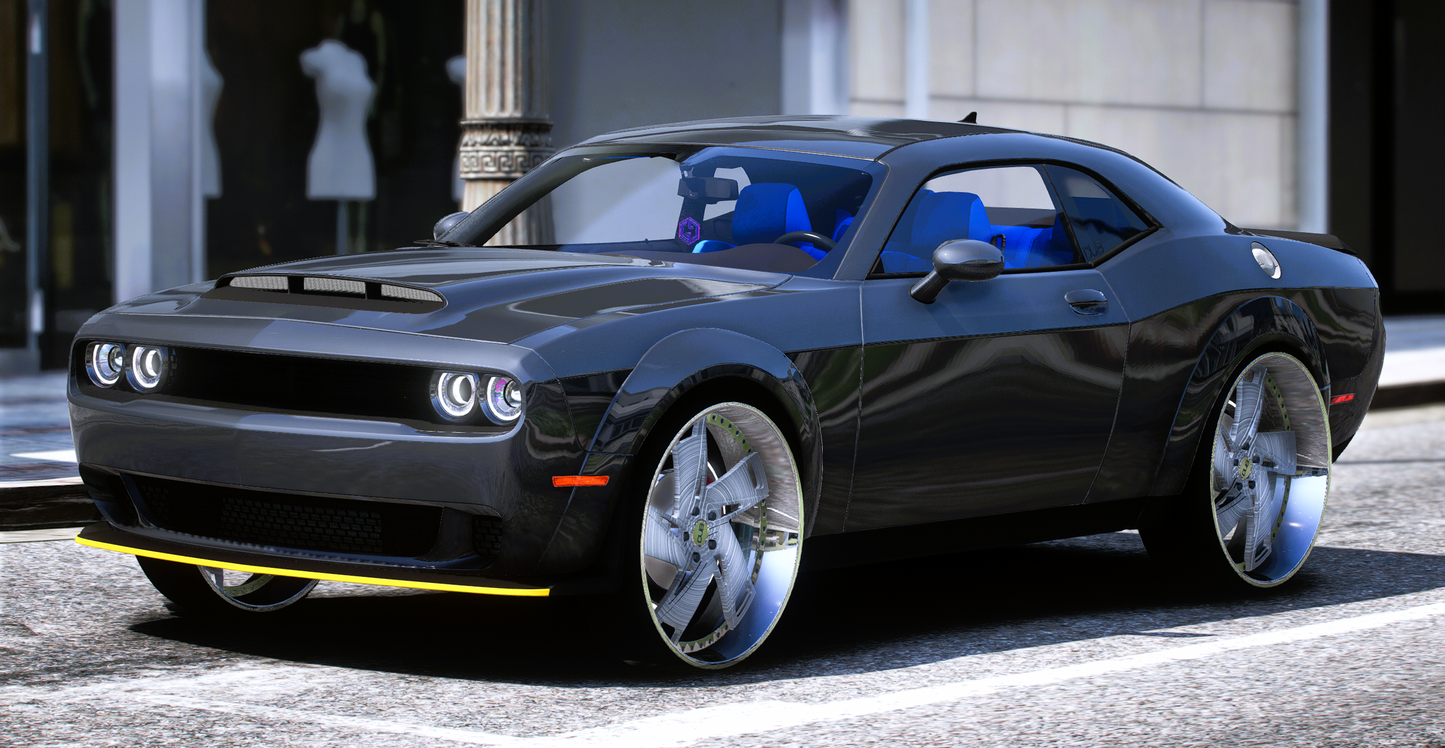 (Debadged) Dodge Challenger Demon Donk | Krazy Customs