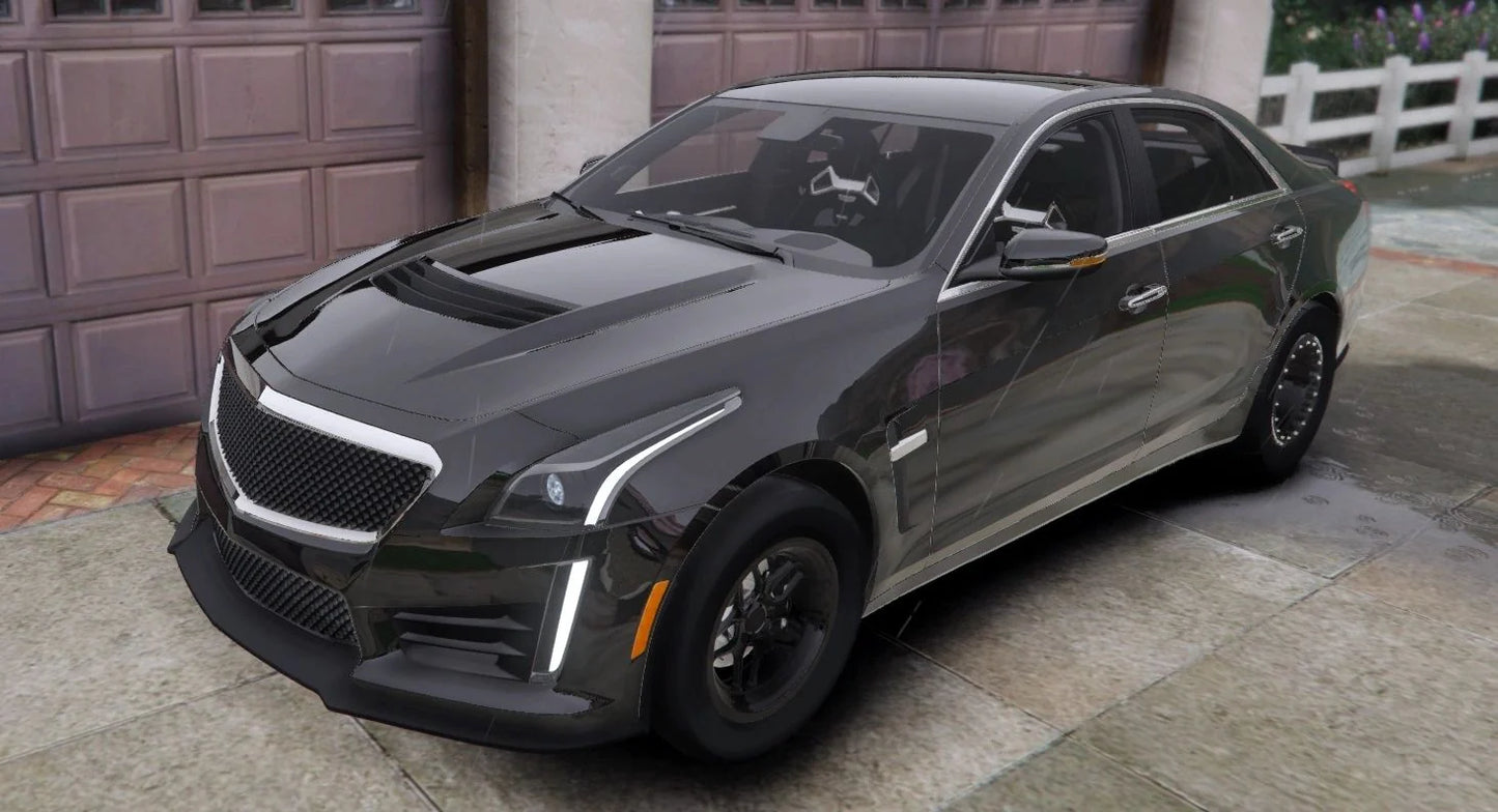 (Debadged) Cadillac CTSV Street V3 | Boosted Customs