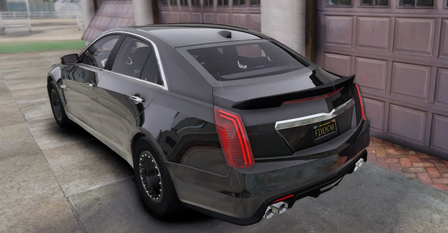 (Debadged) Cadillac CTSV Street V3 | Boosted Customs