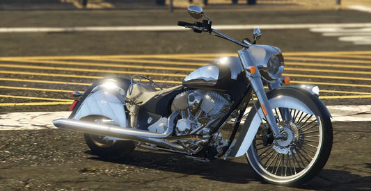 (Debadged) Indian Chief Dark Horse | Acknod Motorcycles