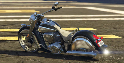 (Debadged) Indian Chief Dark Horse | Acknod Motorcycles