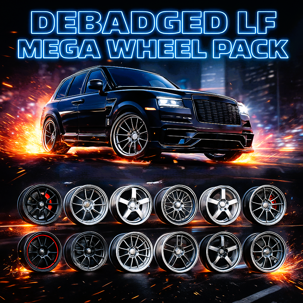 Debadged LF Mega Wheel Pack