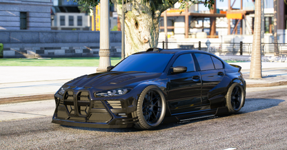 (Debadged) BMW M3 BXANE Widebody Custom (Star Roof + Speaker) | N1 Customs