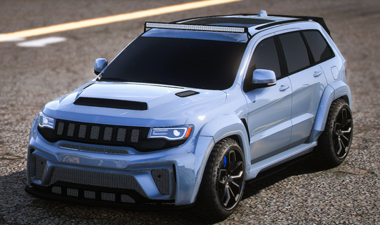(Debadged) Jeep Grand Cherokee Trackhawk Titan Custom | BRM Mods