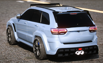 (Debadged) Jeep Grand Cherokee Trackhawk Titan Custom | BRM Mods