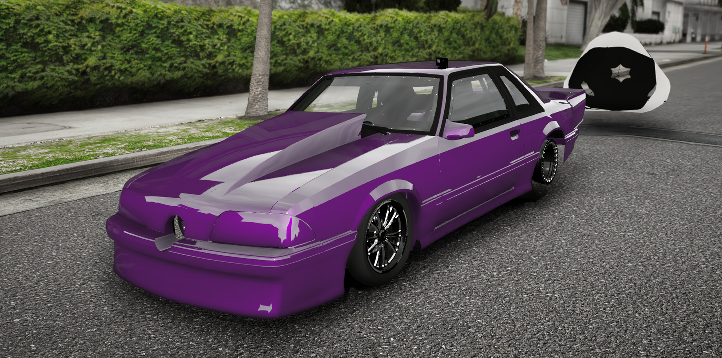 (Debadged) Ford Mustang Foxbody Drag Edition | Tora