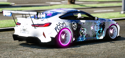 (Debadged) BMW M8 Neon Bear [Dinamic Lights] | NEO DESIGNER