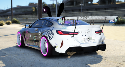 (Debadged) BMW M8 Neon Bunny Edition [Dynamic Lights] | ND/A1