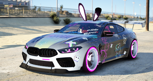 (Debadged) BMW M8 Neon Bunny Edition [Dynamic Lights] | ND/A1