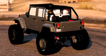 (Debadged) Jeep Wrangler Bounty Hunter | Cryso's Customs Builds